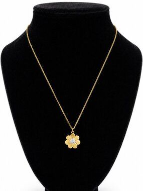 NWT Kate Spade Garden Glam Flower Mini Pendant